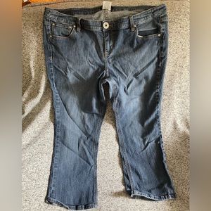 EUC Z Cavaricci jean capris. Sz 20